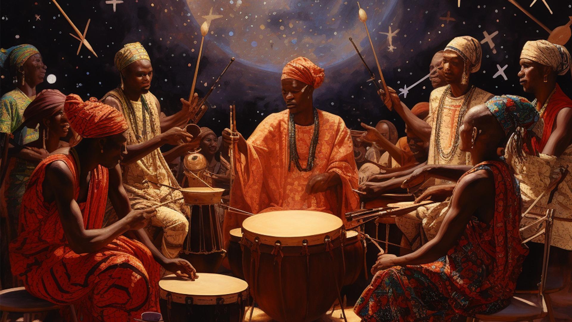 Rhythms and Rituals: Music, Dance, and Ceremony in African Cosmology